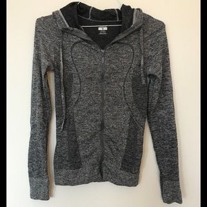 Sport Pro Compression Dark Gray Gym Jacket